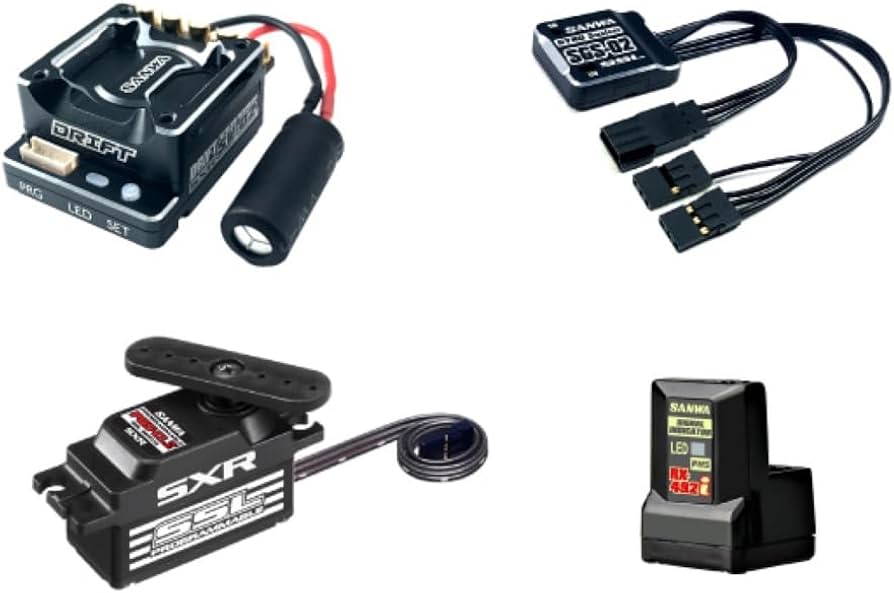 Amazon | SANWA SV-DII/SGS-02/PGS-CLII DRIFT SETTING/RX-492i D